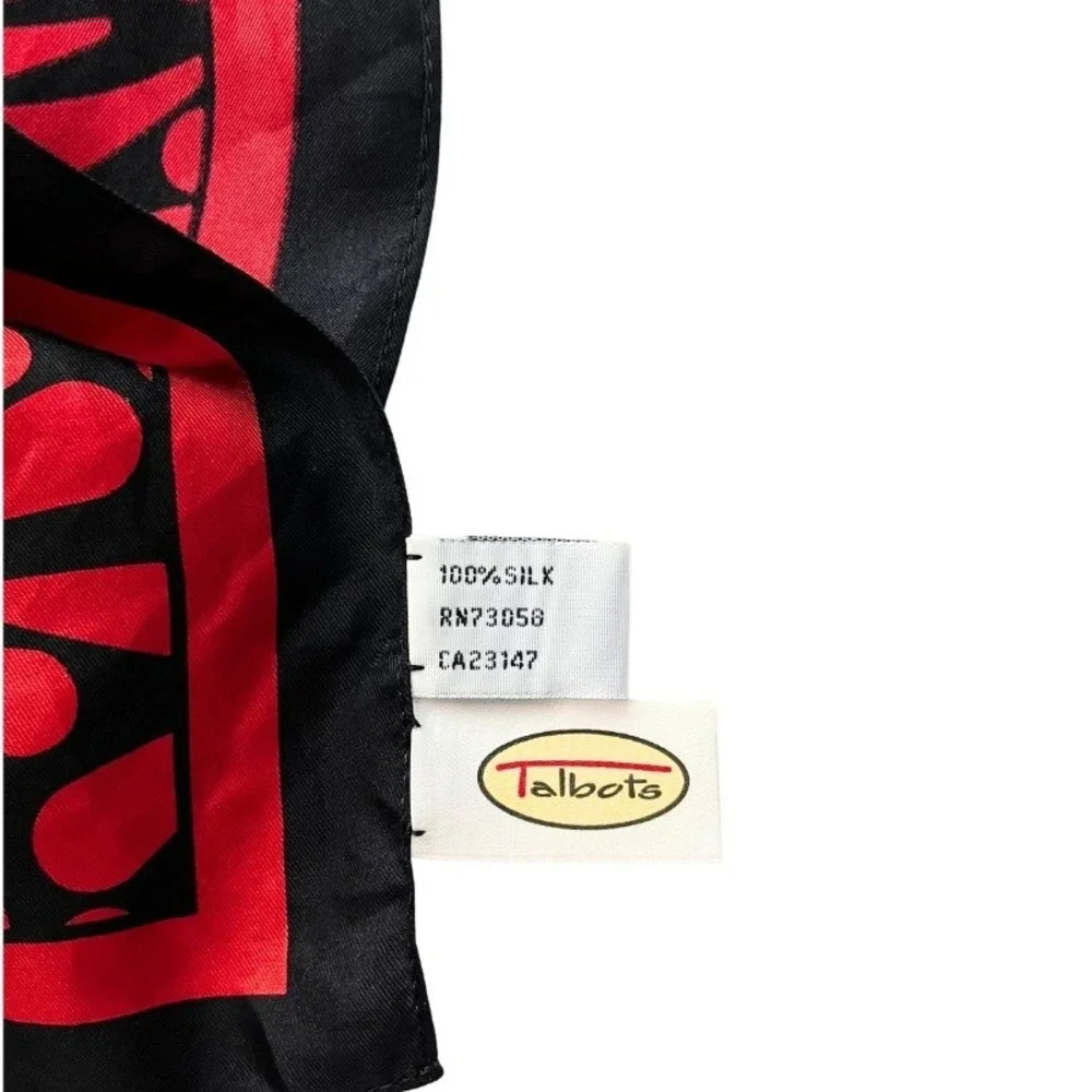 Talbots silk oblong